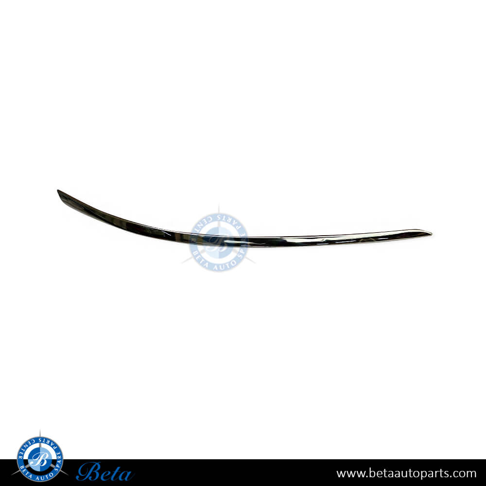 Right Side Front Bumper Lower Chrome Moulding for Mercedes A-Class W169 2005-2012 models, Part Number 1698851821 Right Side Front Bumper Lower Chrome Moulding for Mercedes A-Class W169 2005-2012 models, Part Number 1698851821